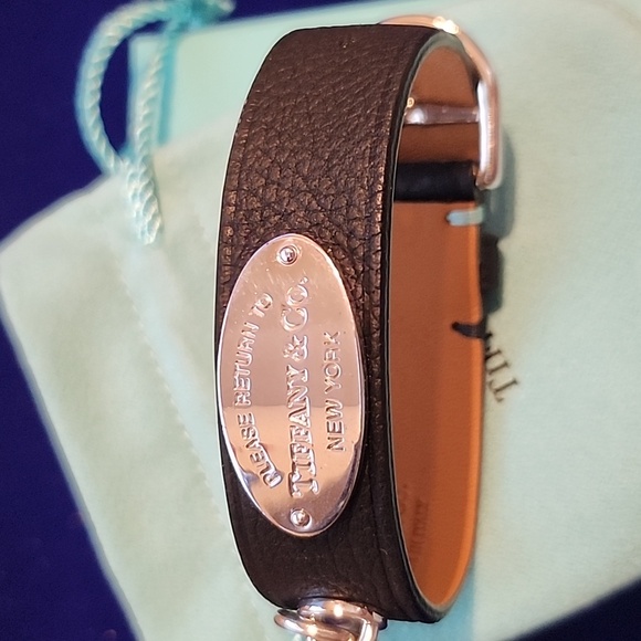 Tiffany & Co RTT Narrow Leather Bracelet - Picture 6 of 7